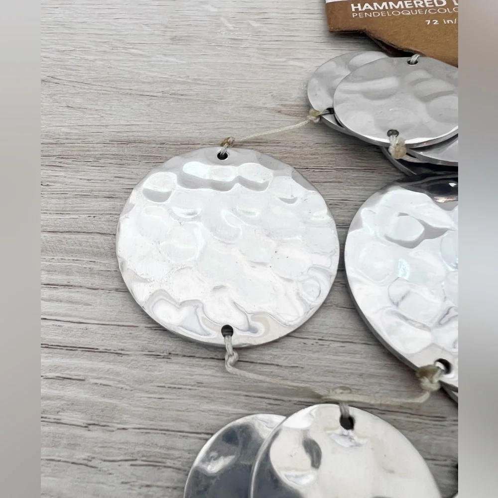 West Elm ♥️ Hammered Disk Strand